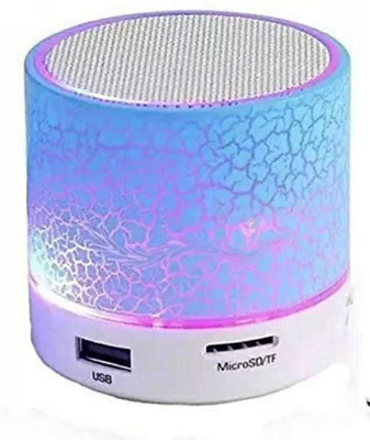 SANNO WORLD S10 3W Wireless Portable Speaker Compatible with All Bluetooth Devices 3 W Mobile/Tablet Speaker(Multicolor, Mono Channel)