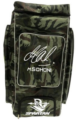 SPARTEN Best Cricket Kit Bag MSD With Heavy Padded Nylon Material (ARMY PRINT)(Kit Bag)