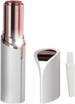 SIOPAWORLD Face Hair Remover Upper Lip, Chin, Cheeks, Eyebrow (pack of 1) Trimmer 120 min  Runtime 1 Length Settings(White)