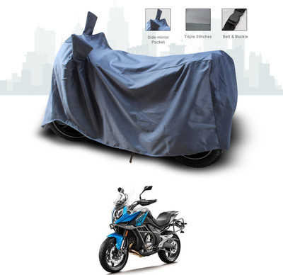 ANTHUB Two Wheeler Cover for CFMoto(650MT, Grey)
