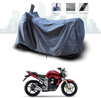 SEBONGO Two Wheeler Cover for Yamaha(FZ-S FI, Grey)