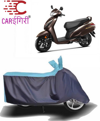Carigiri Two Wheeler Cover for Honda(Activa 6G, Blue, Grey)