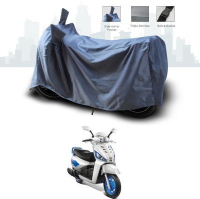 ANTHUB Two Wheeler Cover for Mahindra(Gusto 125, Grey)