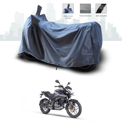 ANTHUB Two Wheeler Cover for Bajaj(Pulsar NS 160, Grey)