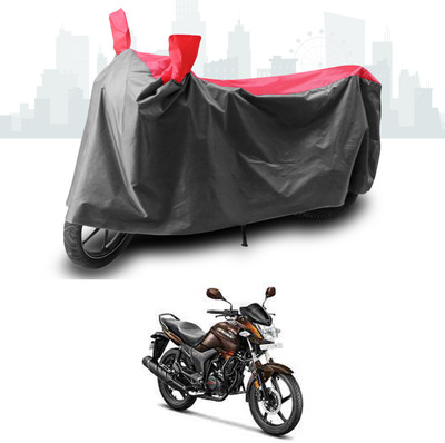 ANTHUB Two Wheeler Cover for Hero(Hunk, Grey, Red)