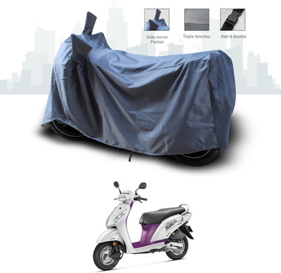 ANTHUB Two Wheeler Cover for Honda(Activa i, Grey)