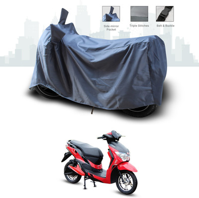 GOSHIV-car and bike accessories Two Wheeler Cover for Hero(Dash, Grey)