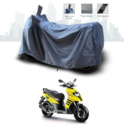 SEBONGO Two Wheeler Cover for Aprilia(Storm 125, Grey)