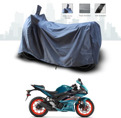 ANTHUB Two Wheeler Cover for Yamaha(YZF-R1, Grey)