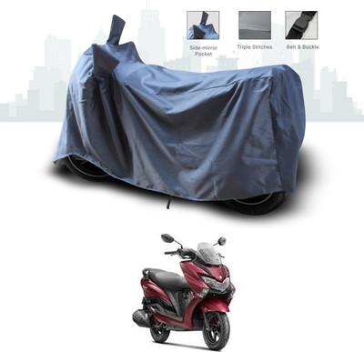 ANTHUB Two Wheeler Cover for Suzuki(Burgman Street, Grey)