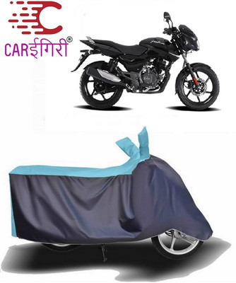 Carigiri Two Wheeler Cover for Bajaj(Pulsar 125, Blue, Grey)