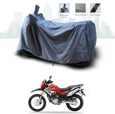 ANTHUB Two Wheeler Cover for Hero(Impulse, Grey)