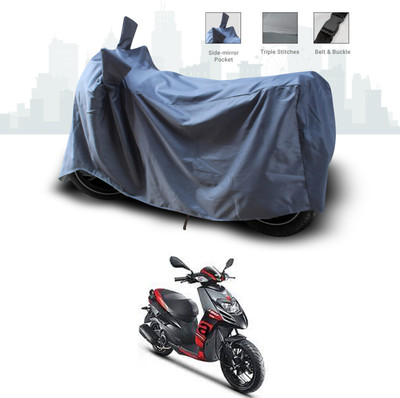 ANTHUB Two Wheeler Cover for Aprilia(SR 150, Grey)