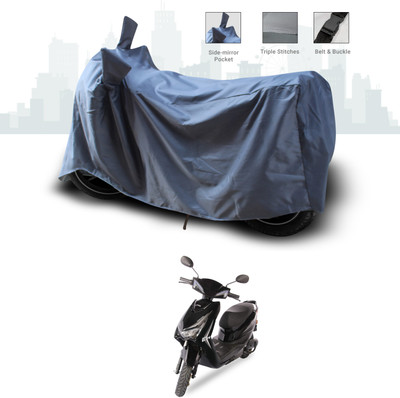 ANTHUB Two Wheeler Cover for Ampere(E Lite, Grey)