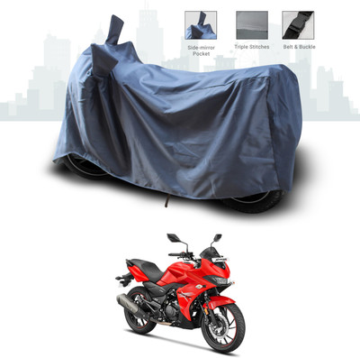 SEBONGO Two Wheeler Cover for Hero(Xtreme 200S, Grey)