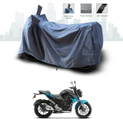 SEBONGO Two Wheeler Cover for Yamaha(FZ-S, Grey)