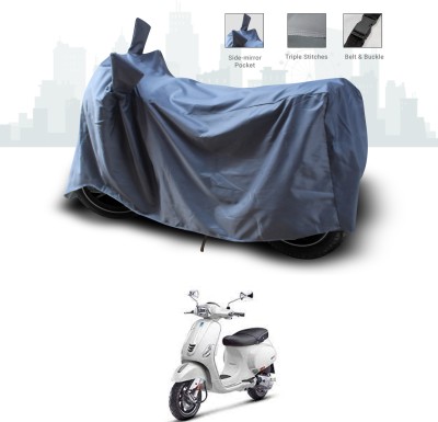 ANTHUB Two Wheeler Cover for Piaggio(Vespa SXL 150, Grey)