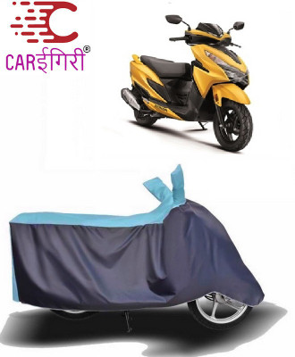 Carigiri Two Wheeler Cover for Honda(Grazia, Blue, Grey)
