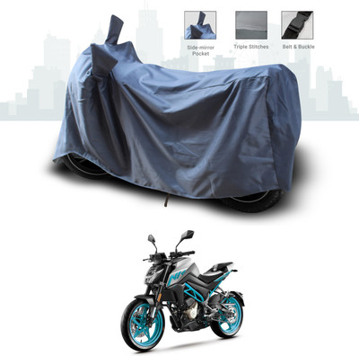 SEBONGO Two Wheeler Cover for CFMoto(300NK, Grey)
