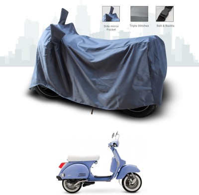 ANTHUB Two Wheeler Cover for LML(Star Euro 150, Grey)