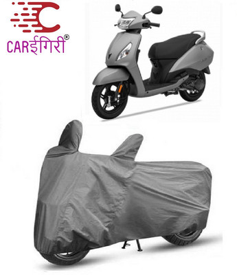 Carigiri Two Wheeler Cover for TVS(Jupiter, Grey)