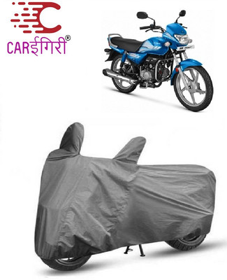 Carigiri Two Wheeler Cover for Hero(HF Deluxe, Grey)