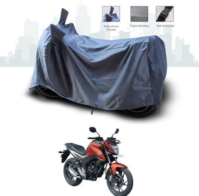 ANTHUB Two Wheeler Cover for Honda(CB Hornet 160R, Grey)