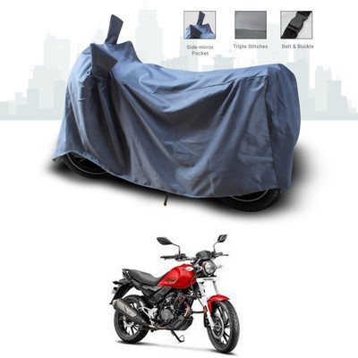 SEBONGO Two Wheeler Cover for Hero(Xpulse 200T, Grey)