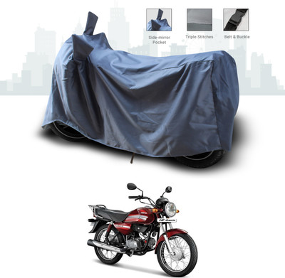 ANTHUB Two Wheeler Cover for Hero(HF Dawn, Grey)