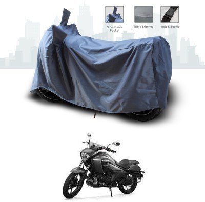 ANTHUB Two Wheeler Cover for Suzuki(intruder 150, Grey)