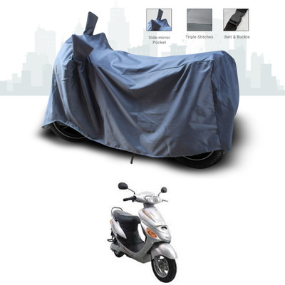 ANTHUB Two Wheeler Cover for Hero(Electric E-Sprint, Grey)