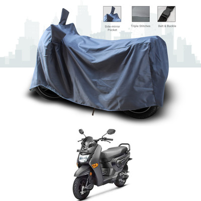 SEBONGO Two Wheeler Cover for Honda(Cliq, Grey)