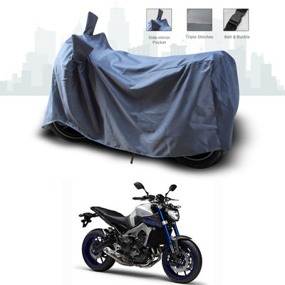ANTHUB Two Wheeler Cover for Yamaha(MT-09, Grey)