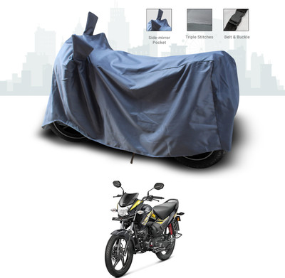 SEBONGO Two Wheeler Cover for Honda(CB Shine SP, Grey)