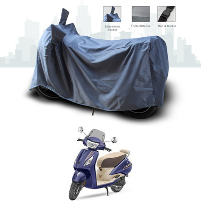 ANTHUB Two Wheeler Cover for TVS(Jupiter, Grey)
