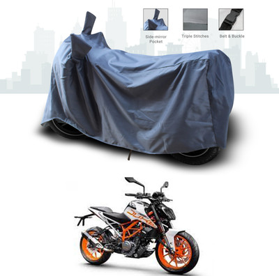 SEBONGO Two Wheeler Cover for KTM(390 Duke, Grey)