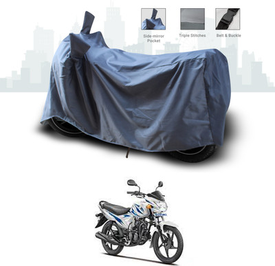 ANTHUB Two Wheeler Cover for Suzuki(Hayate EP, Grey)