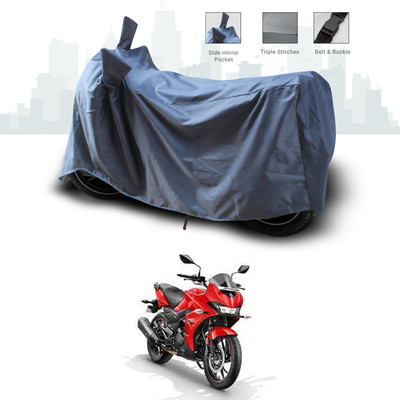 SEBONGO Two Wheeler Cover for Hero(Xtreme 200S, Grey)