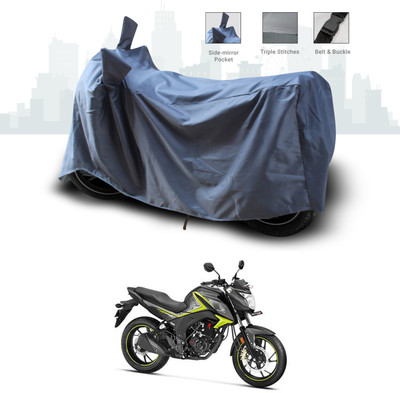 SEBONGO Two Wheeler Cover for Honda(CB Hornet 160, Grey)