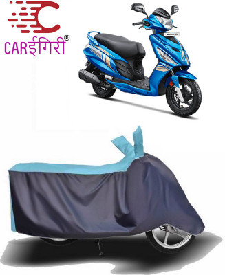 Carigiri Two Wheeler Cover for Hero(Maestro Edge, Blue, Grey)
