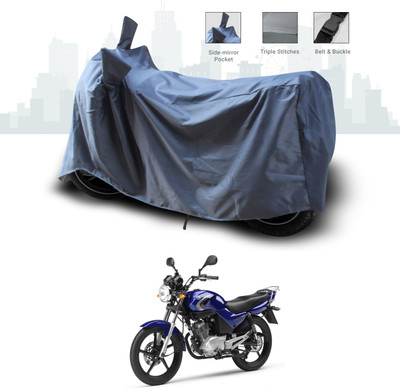 GOSHIV-car and bike accessories Two Wheeler Cover for Yamaha(YBR 110, Grey)