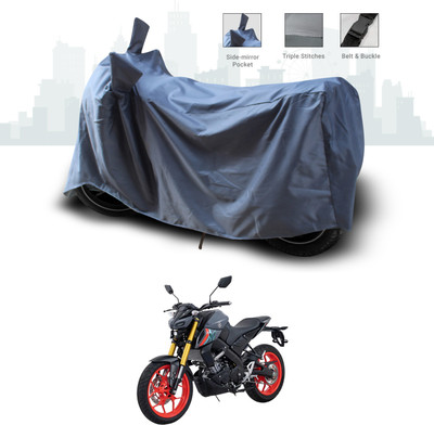 SEBONGO Two Wheeler Cover for Yamaha(MT 15, Grey)