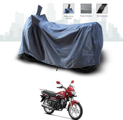 ANTHUB Two Wheeler Cover for Honda(CD 110 Dream, Grey)