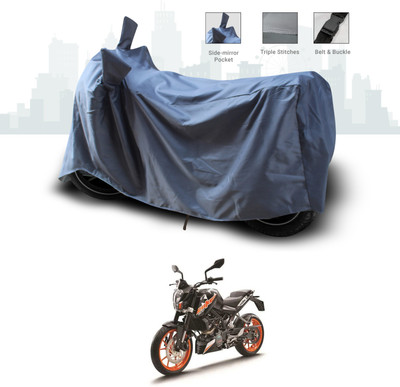 ANTHUB Two Wheeler Cover for KTM(Duke 200, Grey)