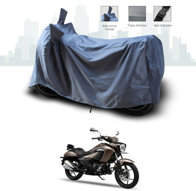 ANTHUB Two Wheeler Cover for Suzuki(Intruder, Grey)