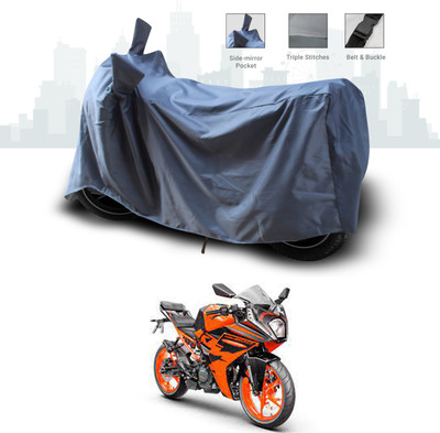 SEBONGO Two Wheeler Cover for KTM(RC 200, Grey)