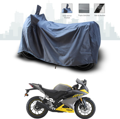 ANTHUB Two Wheeler Cover for Yamaha(YZF R15 V3.0, Grey)