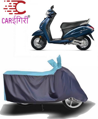 Carigiri Two Wheeler Cover for Honda(Activa 4G, Blue, Grey)