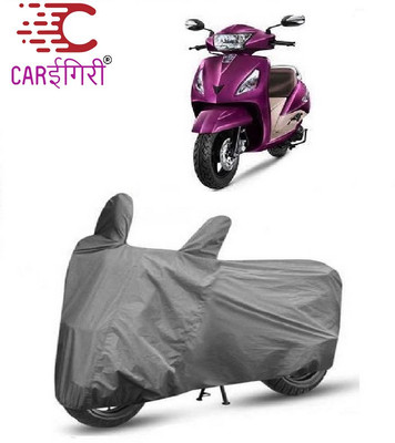 Carigiri Two Wheeler Cover for TVS(Jupiter 125, Grey)