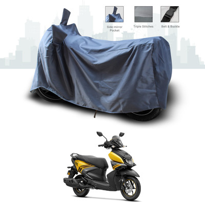 ANTHUB Two Wheeler Cover for Yamaha(RayZR 125 Fi, Grey)
